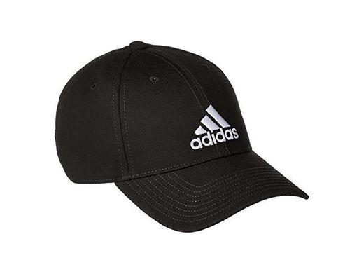 adidas 6P Cap Cotton Gorra de Tenis, Hombre, Negro