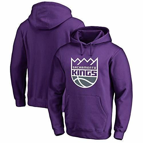 Places Sudadera con Capucha NBA Sacramento Kings Basketball Team Tops cálidos y cómodos