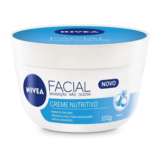 Creme Facial Nivea Nutritivo 100g - Pague Menos