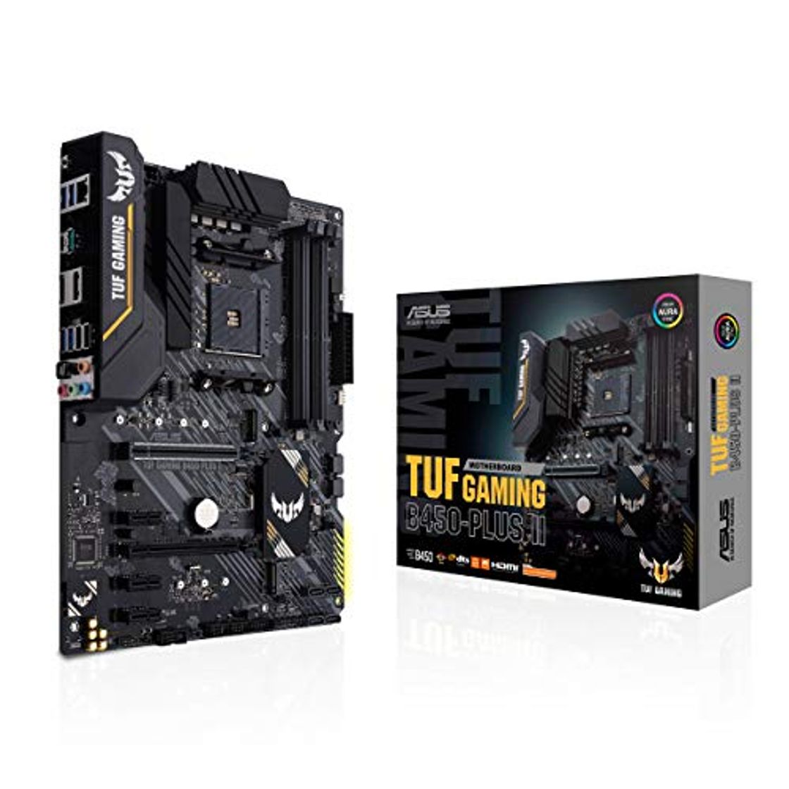 Producto ASUS Tuf Gaming B450-Plus II - Placa Base de Gaming ATX AM4