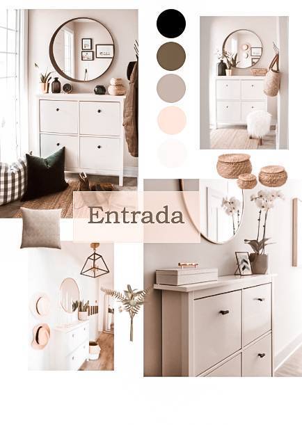 Fashion Moodboard Hall de entrada 