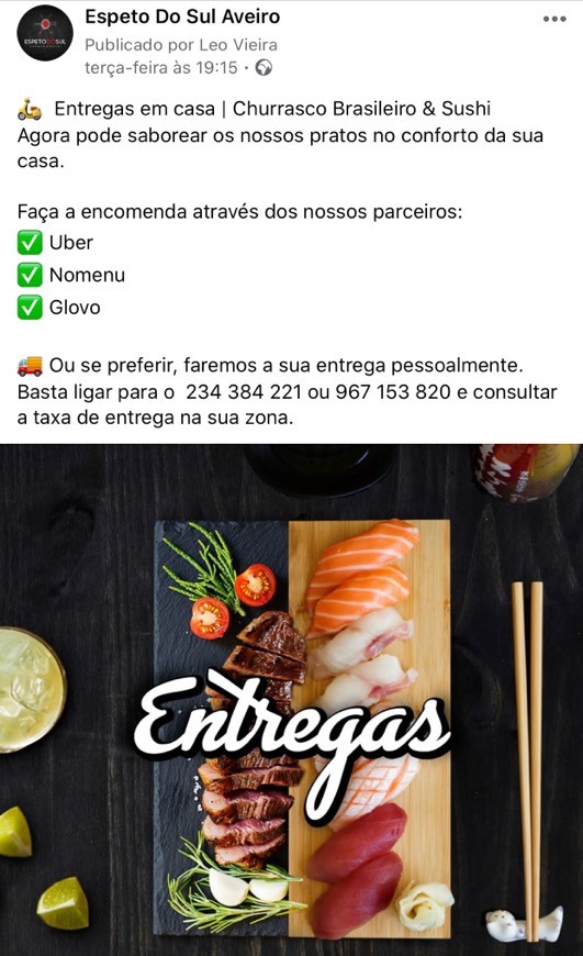 Espeto do Sul - Restaurante Rodízio Brasileiro e Sushi Bar
