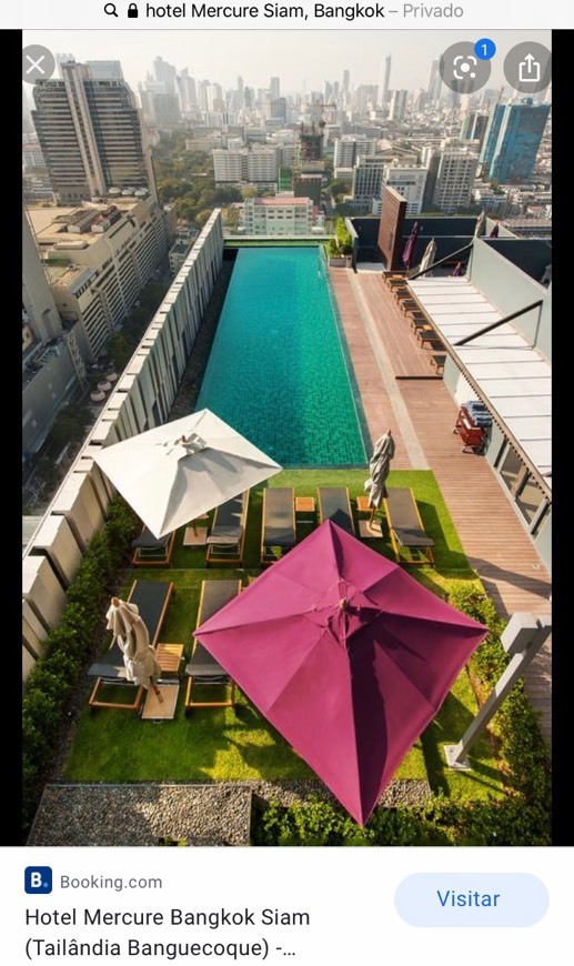 Lugares Mercure Bangkok Siam