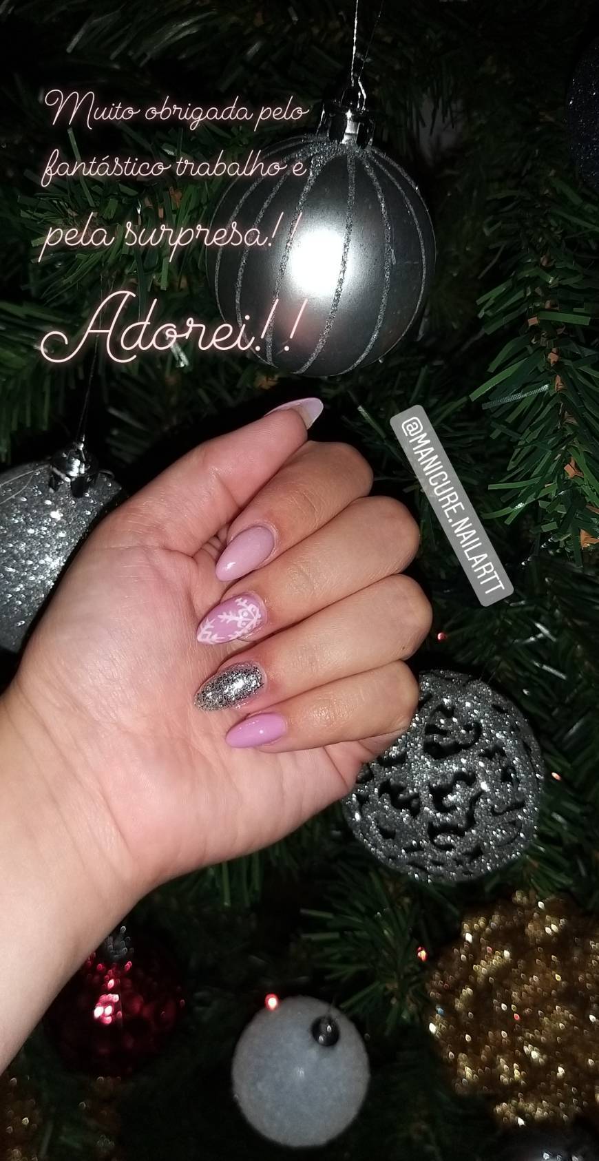 Fashion Unhas de natal 