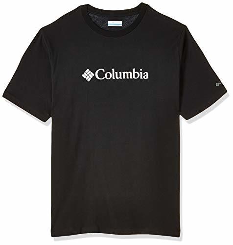 Fitness Columbia CSC Basic Logo Camiseta, Hombre, Negro