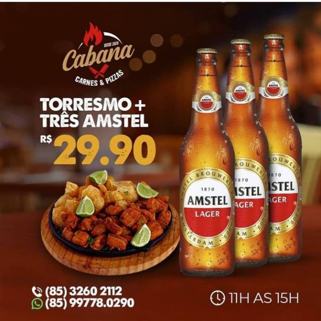 Restaurantes Cabana - Carnes & Pizzas