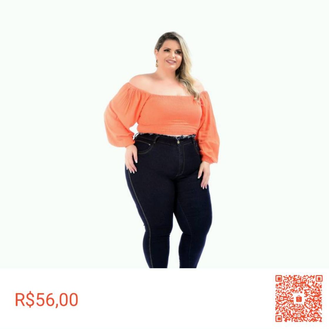 Fashion Moda Plus size! Calça Jeans Modeladora do 48 ao 56. 