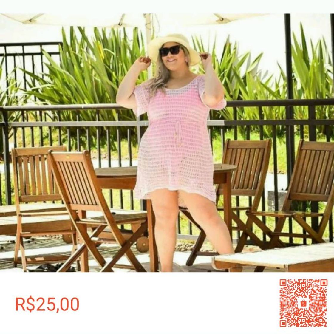 Fashion Saída De Praia. Até 50, Grande Vestido! 💖