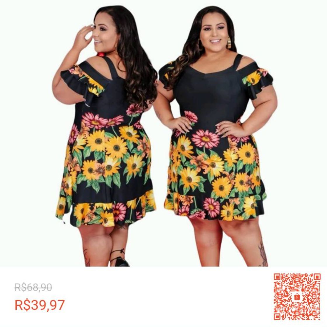 Moda Vestido Ciganinha Alcinha Estampado Curto Verão, Moda Maior!