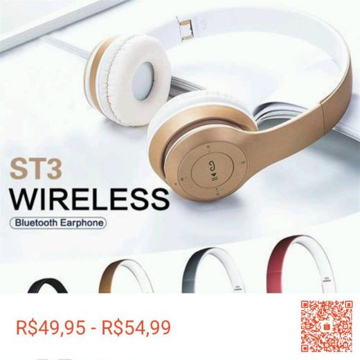 Oferta Fone Bluetooth Sem fio! 🎧 