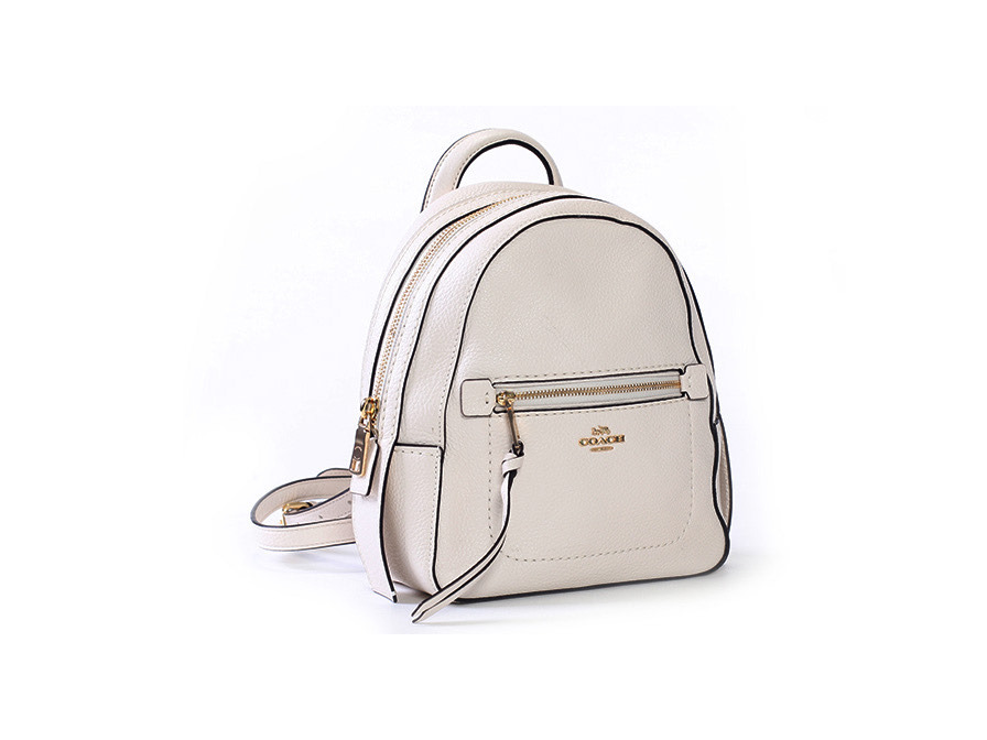 Products Coach mini white backpack 