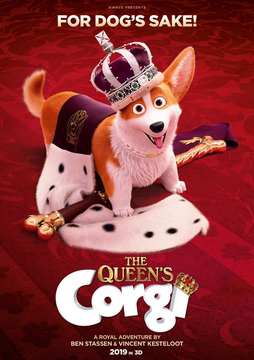 Película Corgi, las mascotas de la reina