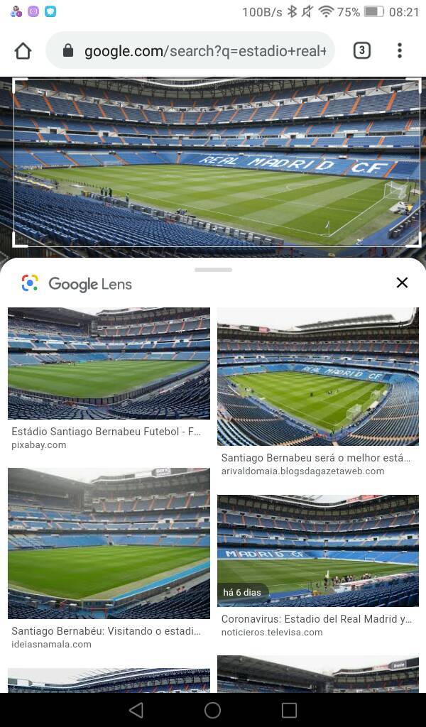 Lugar Estadio Santiago Bernabéu
