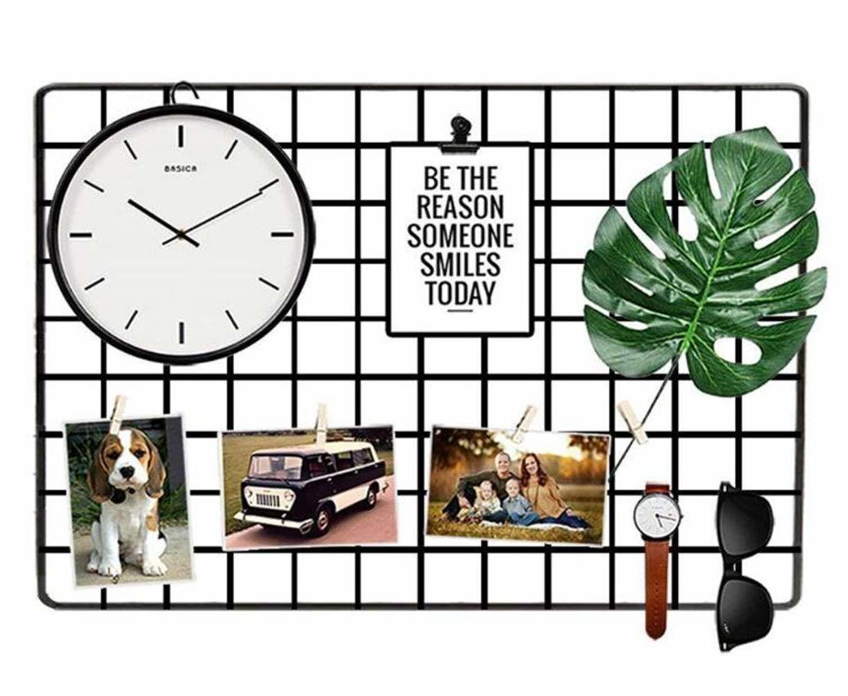 Social DIY Rejilla de hierro /Multifunción metal Mesh pared foto pared / Decoración