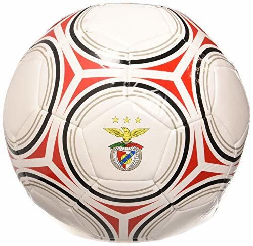 Benfica Balón blanco con triangulos