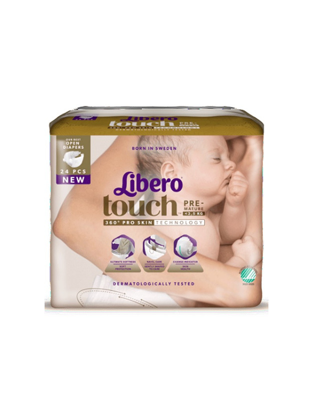 Productos Fraldas para prematuros LIBEROtouch