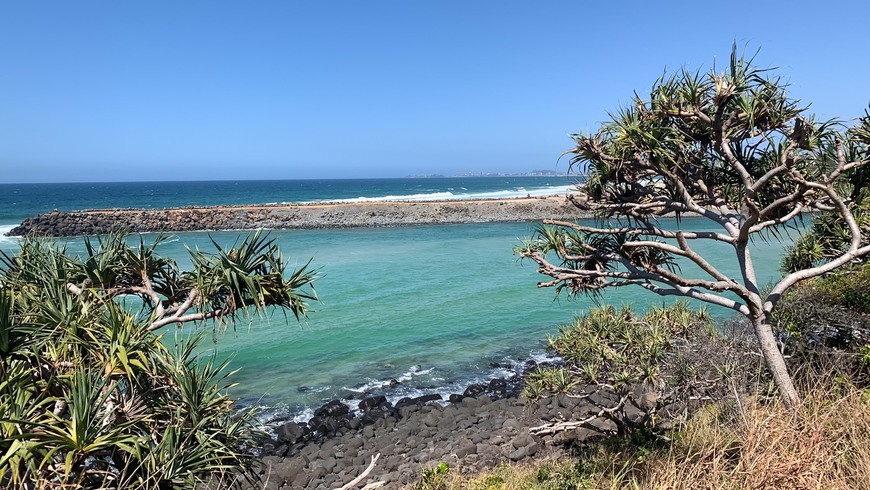 Places Burleigh Heads beach