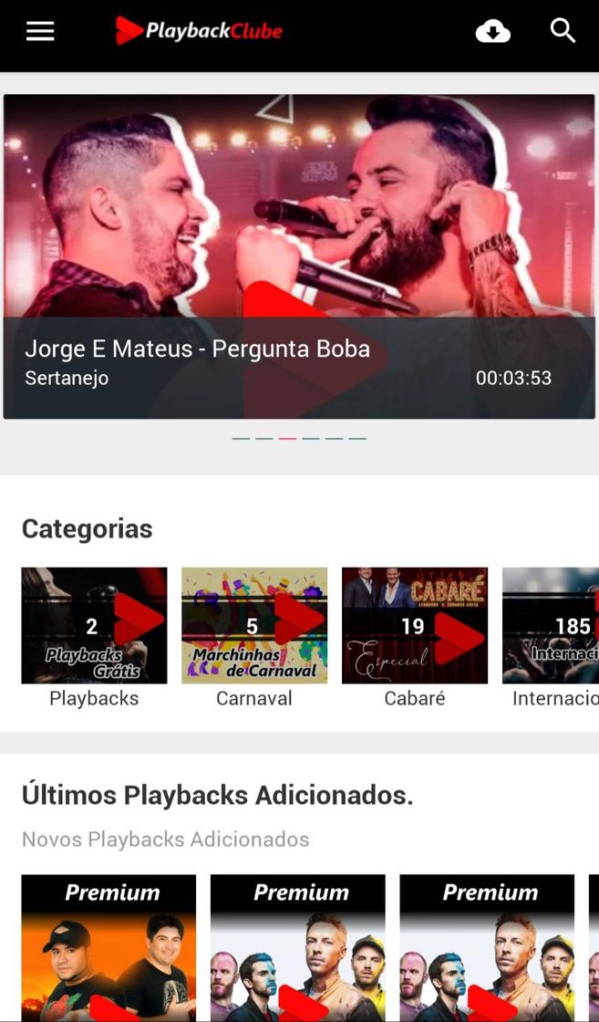 App Playback Clube - Playbacks Profissionais - Apps en Google 