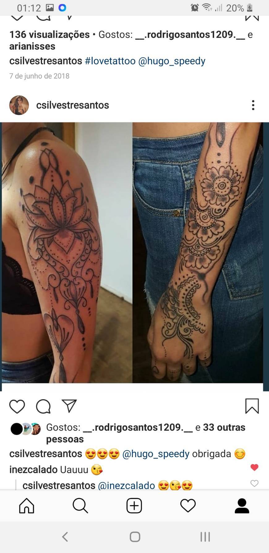 Moda Tatuagens