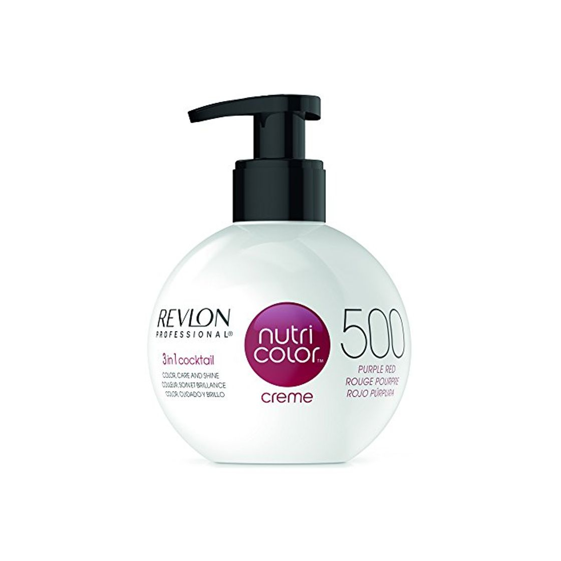 Social Revlon Nutri Color Creme #500-Purple Red 270 Ml 270 ml