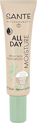 Sante Natural cosmético All Day Moisture 24h Fresh Skin Foundation, Hydro de
