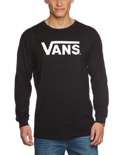 Vans Classic LS Camiseta, Negro