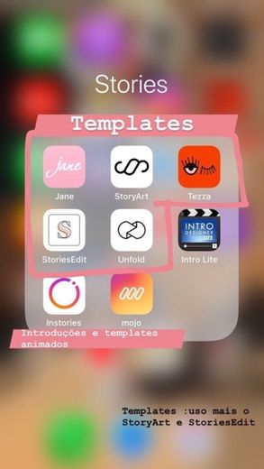 Apps para Storie 