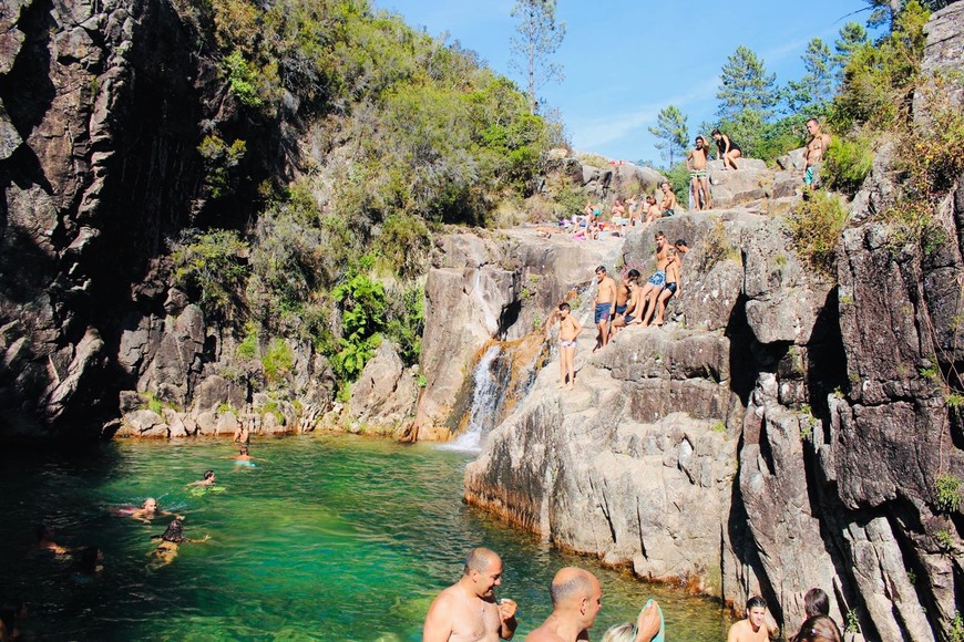 Lugar Cascata da Portela do Homem