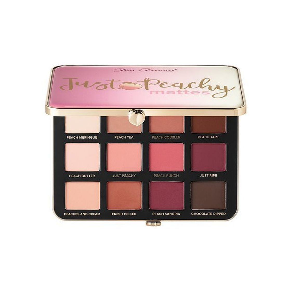 Social Paleta de sombras de ojos de terciopelo mate Just Peachy