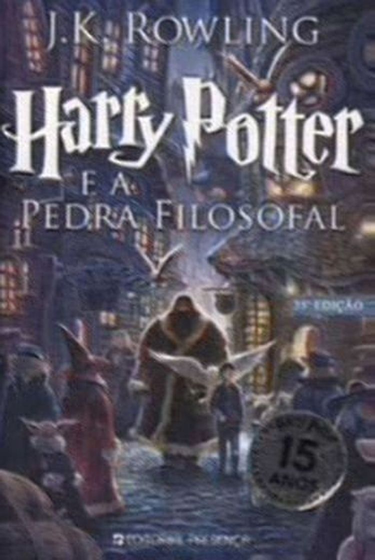 Libro Harry Potter e a Pedra Filosofal