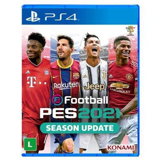 Jogo EFootball PES 2021 - PS4 - Jogos Playstation 4 | Pontofrio ...