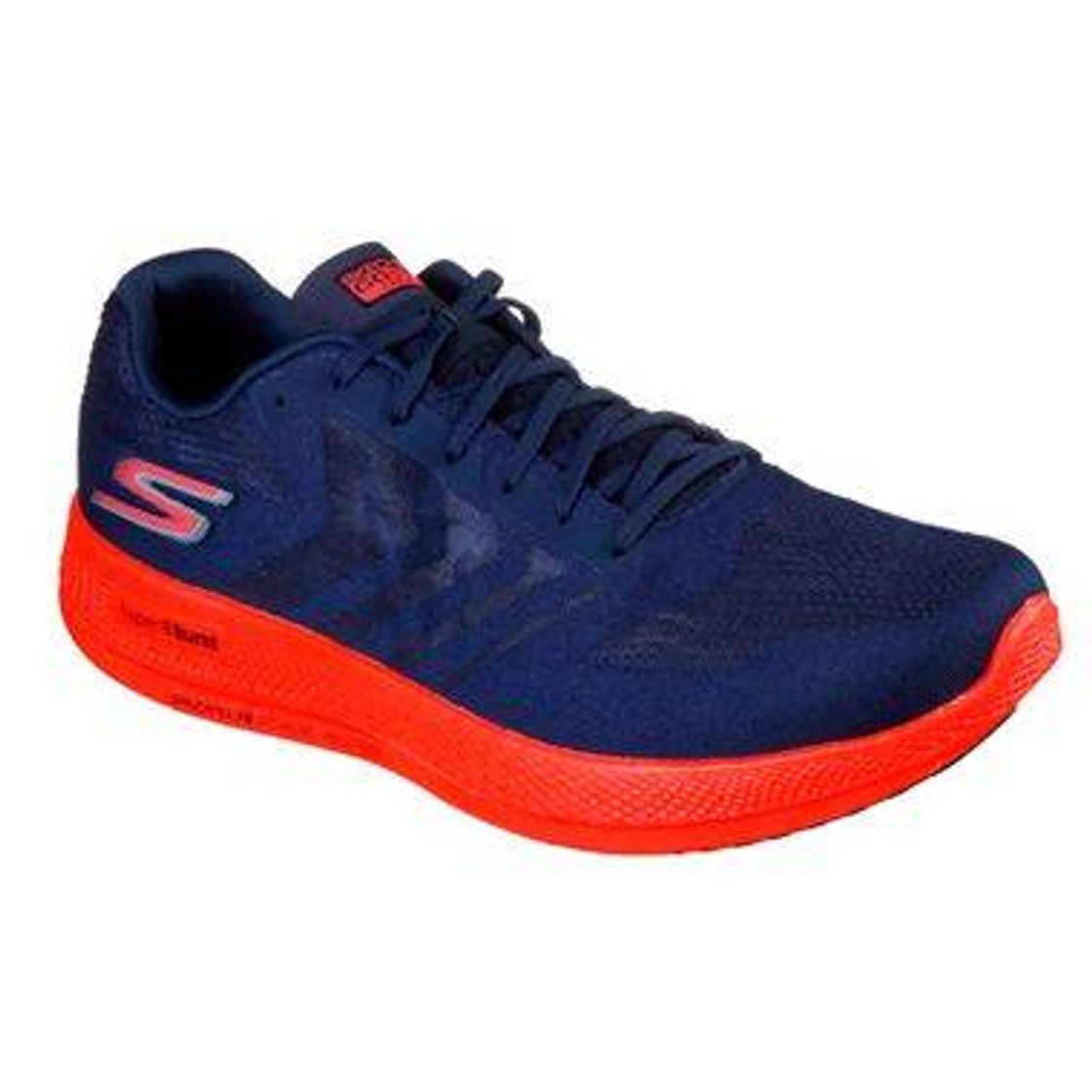 Moda Tênis Skechers Go Run Razor  Plus Masculino - Azul / Vermel