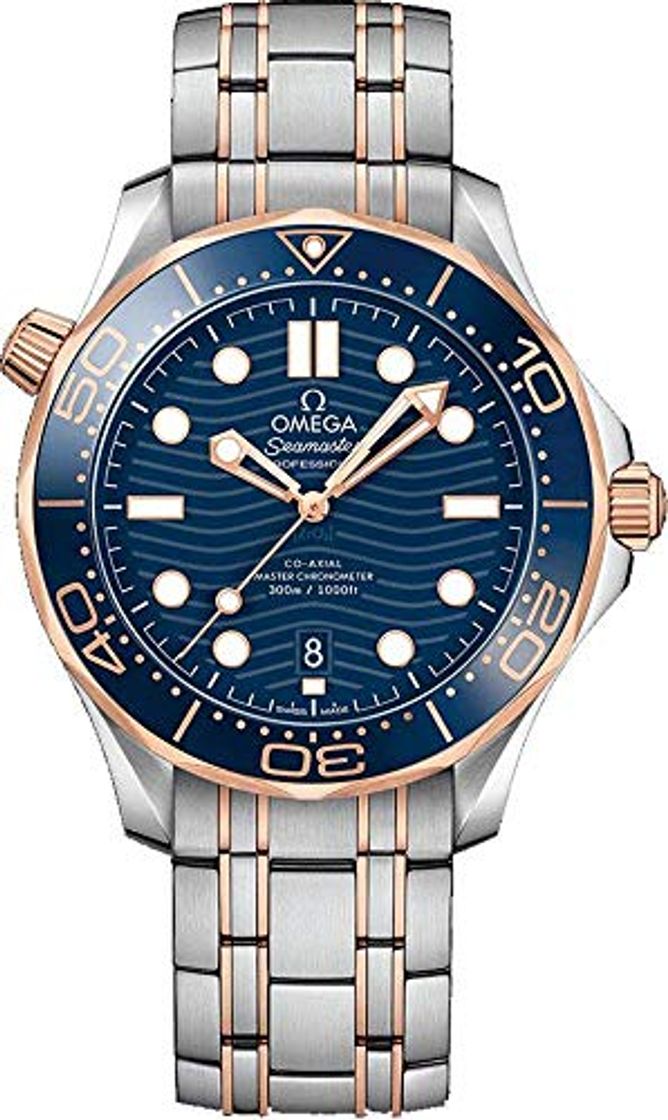 Products Omega Seamaster Reloj de hombre de oro rosa de 18 quilates y