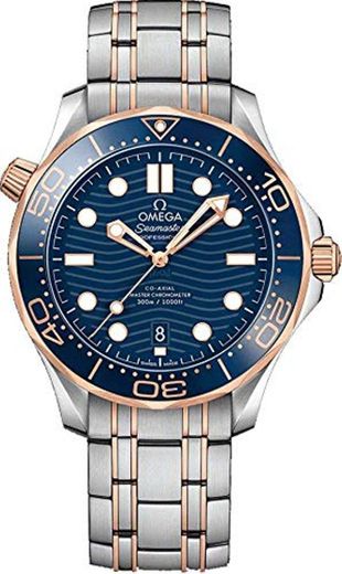 Omega Seamaster Reloj de hombre de oro rosa de 18 quilates y
