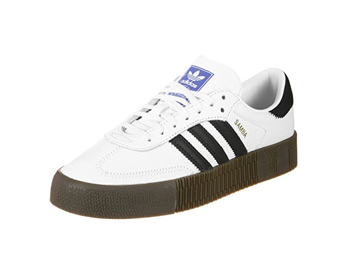 Moda Adidas Sambarose, Zapatillas Clasicas para Mujer, Blanco