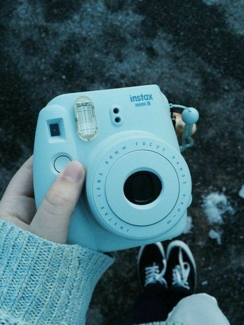 Fashion Instax mini azul 📷