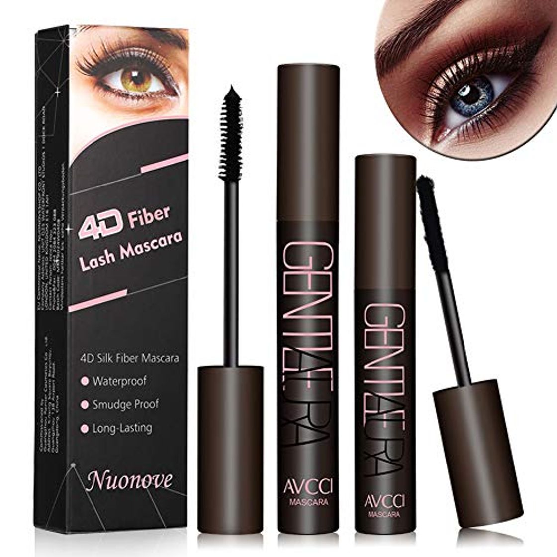 Social 4D Silk Fiber Eyelash Mascara