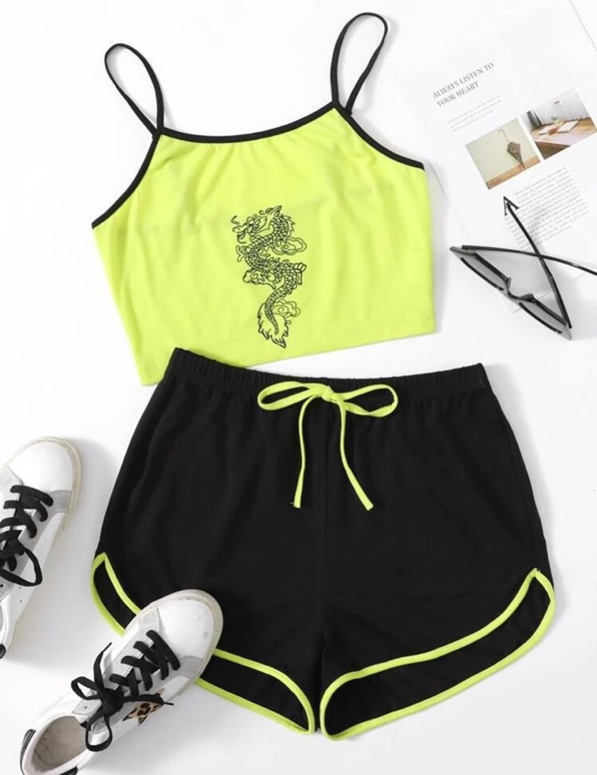 Fashion SHEIN Corte Fora Simples sexy Conjunto de biquíni