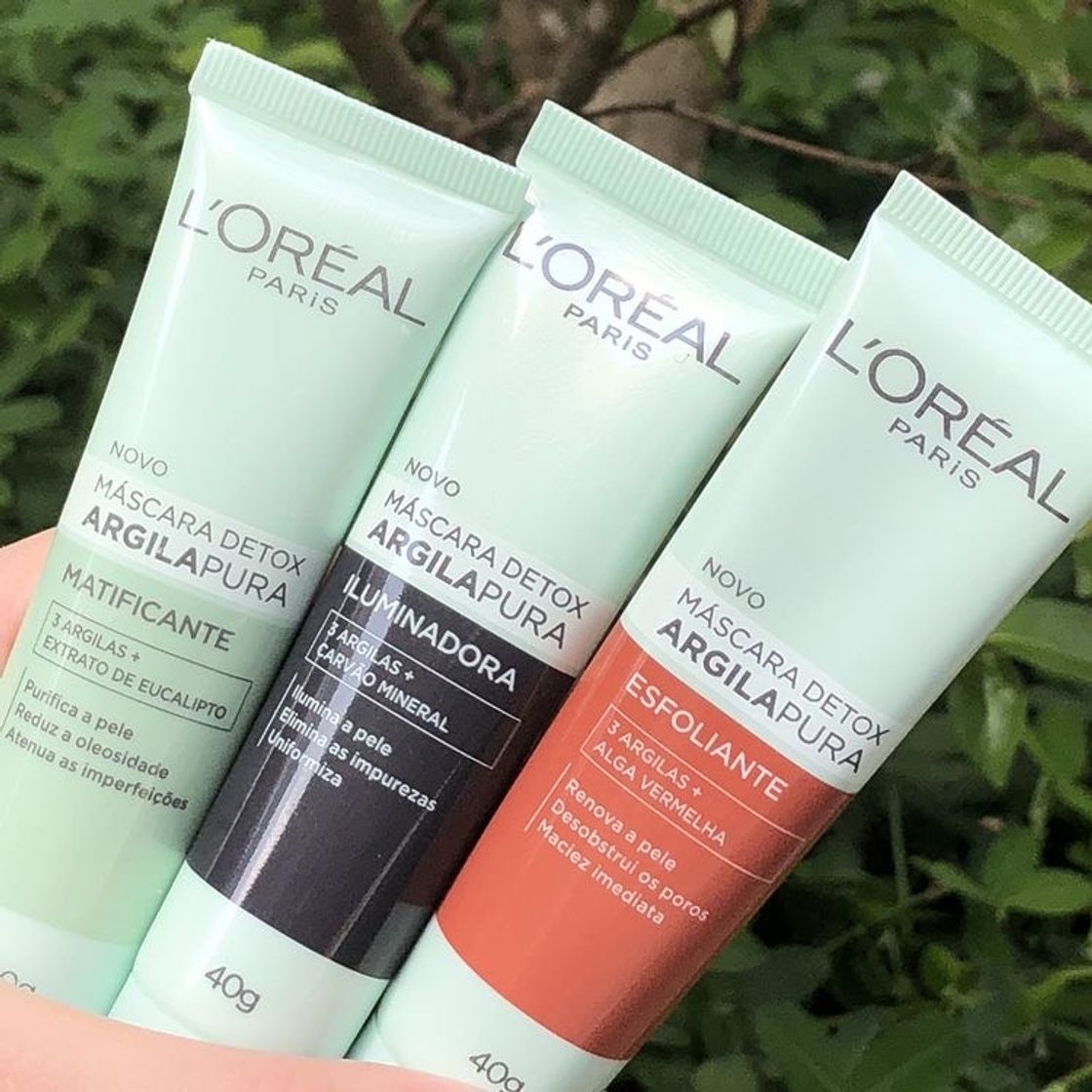 Product Loreal Máscara Detox Argila Pura