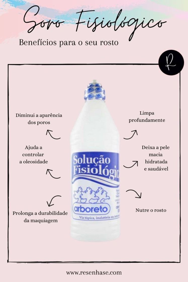 Fashion Benefícios do soro fisiológico para o rosto 