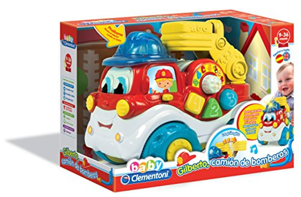 Productos Baby Clementoni- Camión Bomberos Educativo