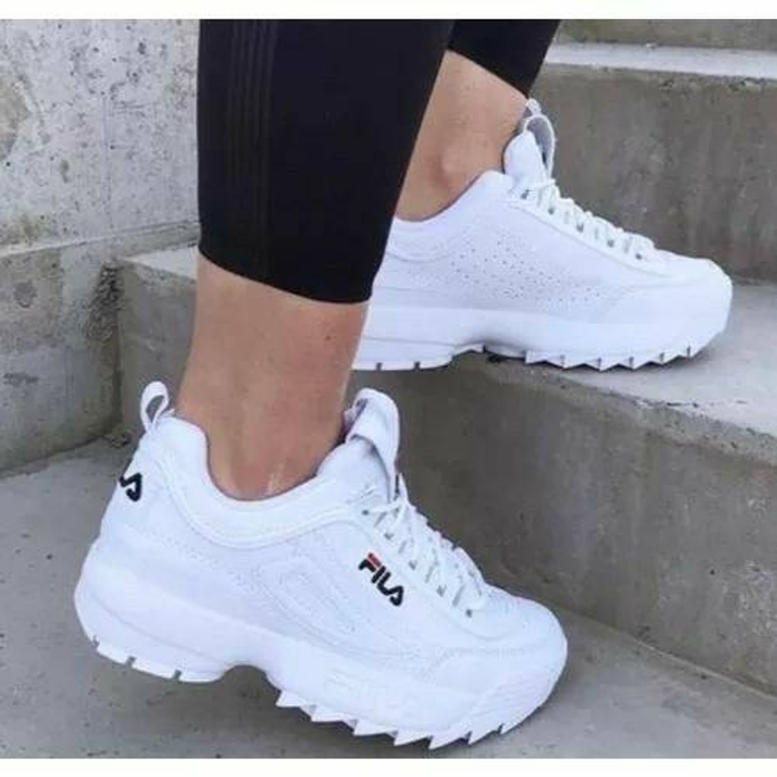 Fashion Tênis branco da fila super lindo💖🖇️✨