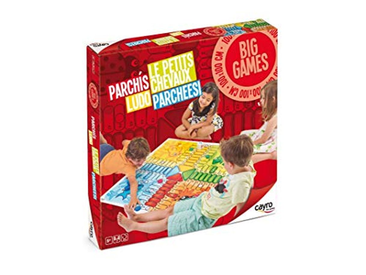 Lugares Cayro - Parchís Gigante - Juego de mesa infantil - parchís infantil