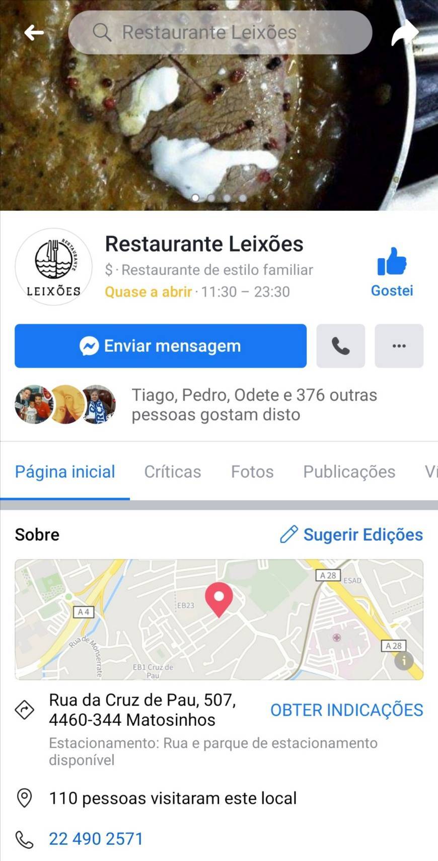 Restaurantes Restaurante Leixões