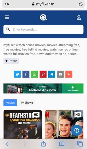 MyFlixer - Watch movies and Series