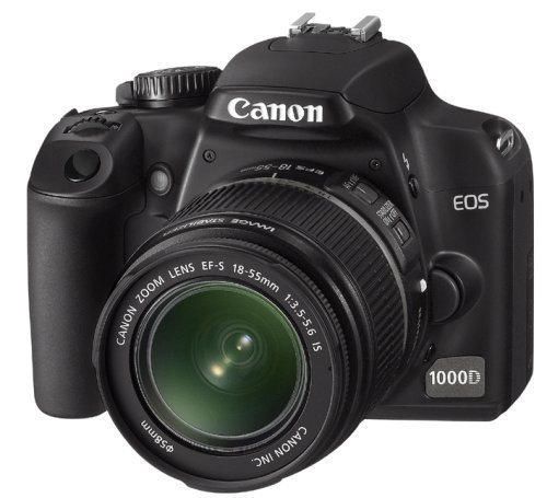 Canon EOS 1000D - Cámara de fotos réflex digital (pantalla LCD de