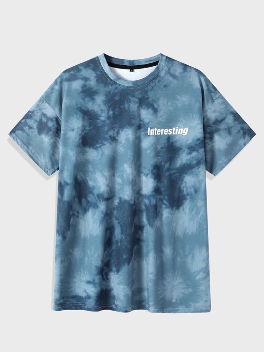 Moda Camiseta tie dye