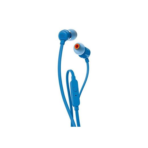 JBL Tune 110 - Auriculares intraaurales Bluetooth con micrófono