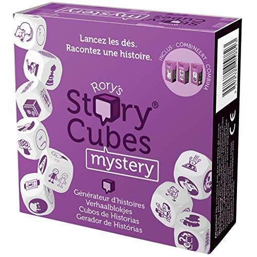 Asmodee Story Cubes: Mystery - Juego de dados multilenguaje, Multicolor
