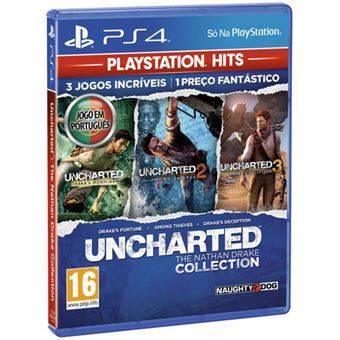 Videojuegos Uncharted colecção 3 jogos